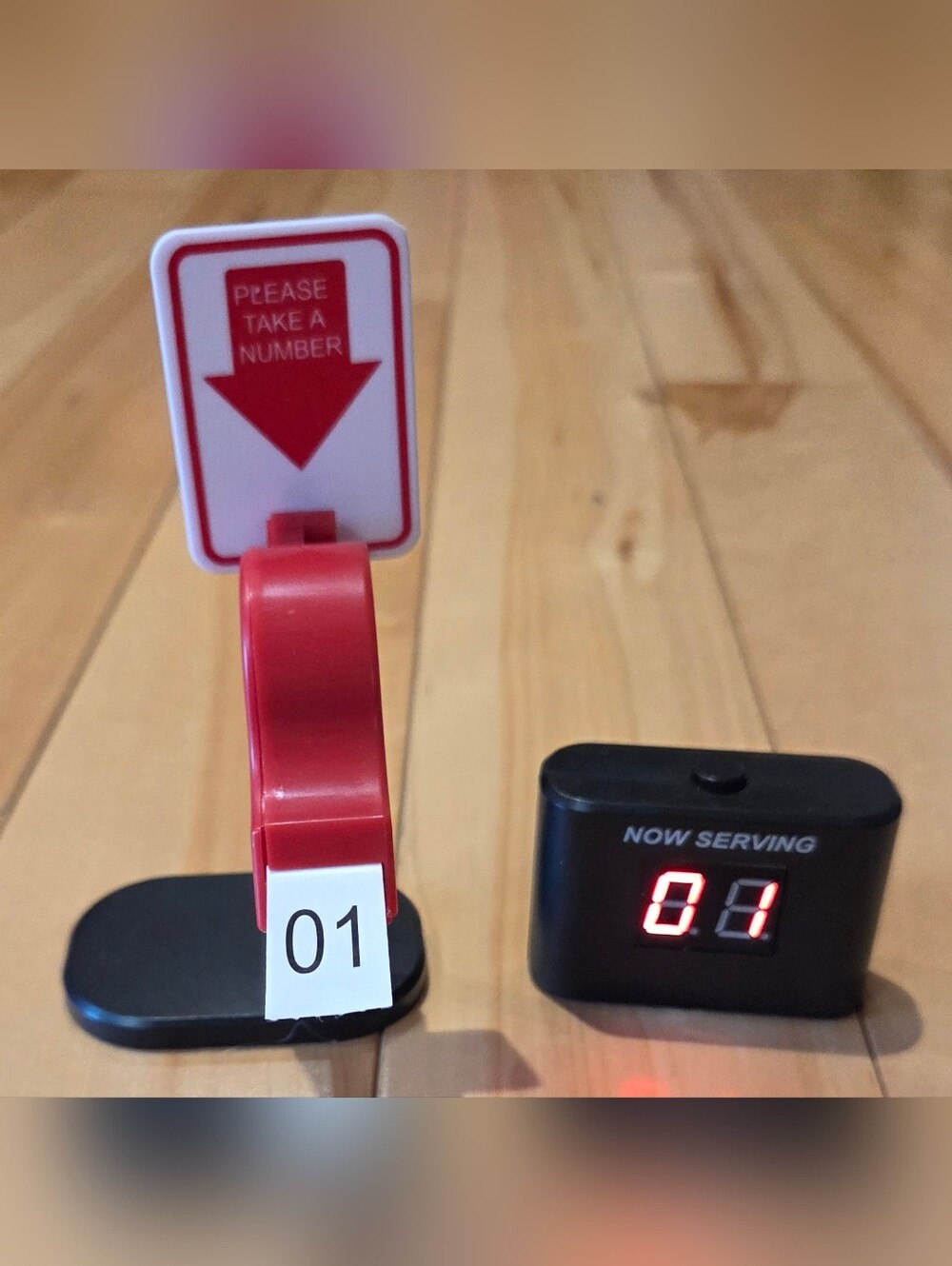 NEW 'Take a Number' Tiny Ticket Dispenser